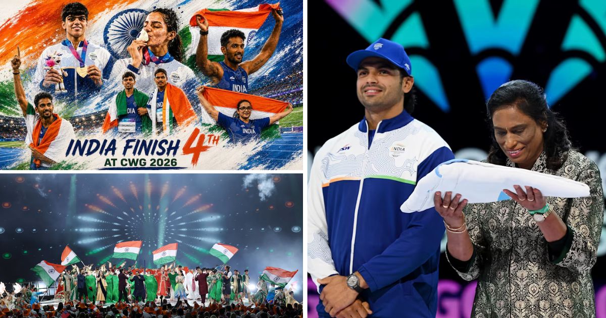 commonwealth games 2026 president murmu, pm modi congratulate medal-winning athletes india finish at 4th position