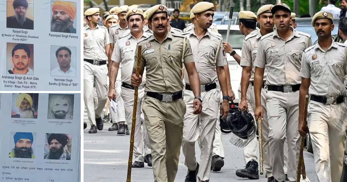 independence day delhi police on high alert, puts out poster of nineteen most wanted terrorists