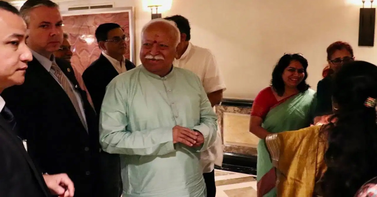 mohan bhagwat in us to attend madison square event in new york mayor mamdani opposes his rally