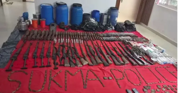 chhattisgarh-sukma-maoist-arms-explosives-cache-recovered