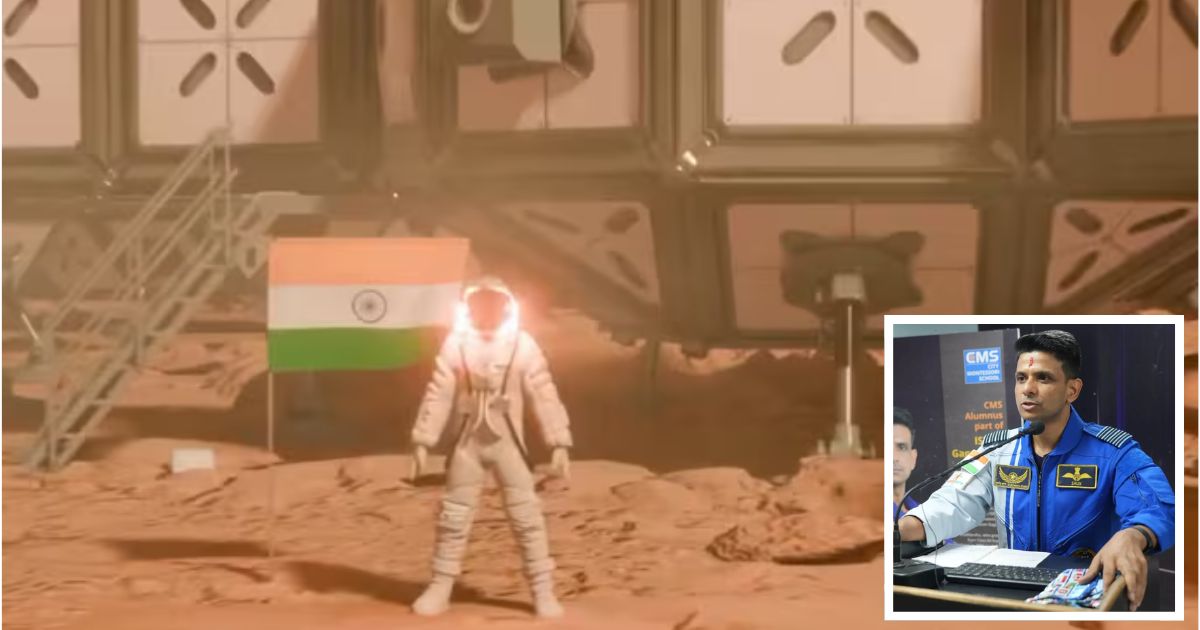 space habitat bheem indian astronaut subhanshu shukla unveils the concept for houses outside earth