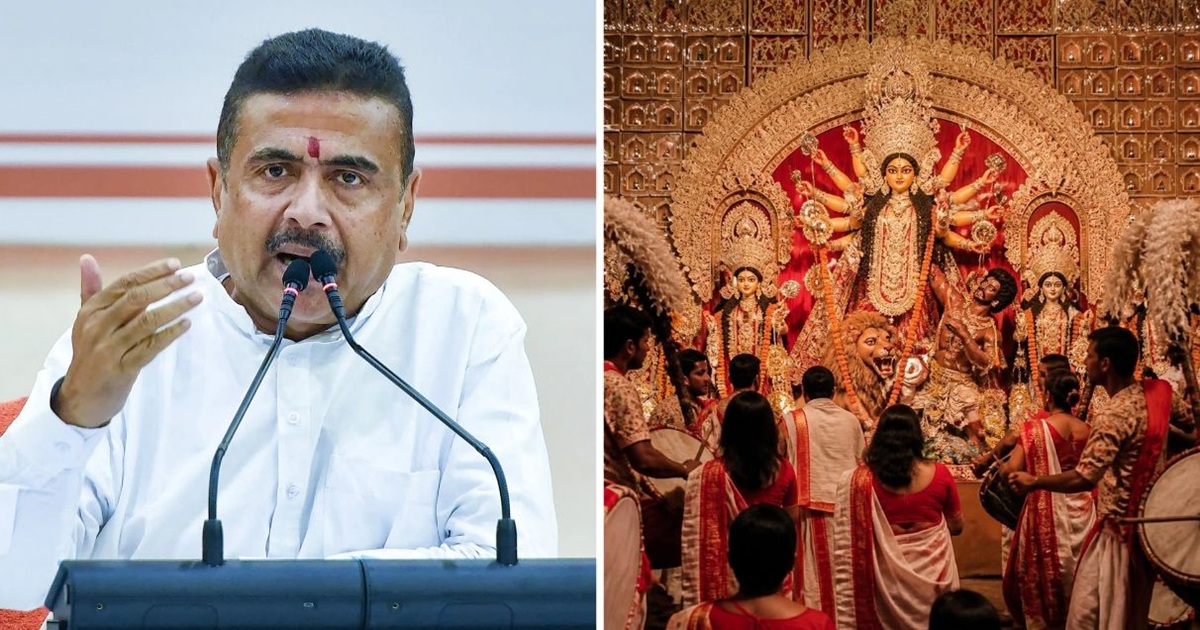 west-bengal-durga-puja-suvendu-adhikari-new-rules-2026