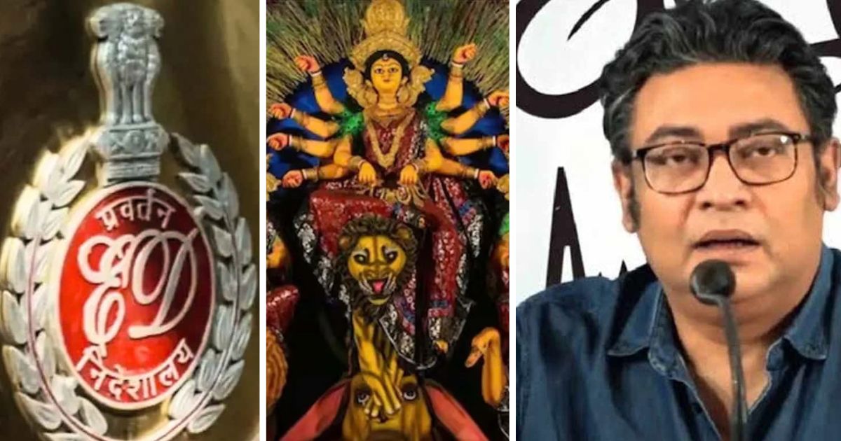 ed in indranil sen's house raid for unesco puja corruption case