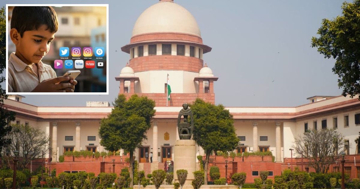 social media accounts rule supreme court asks centre to consider terms and condition age should be 18