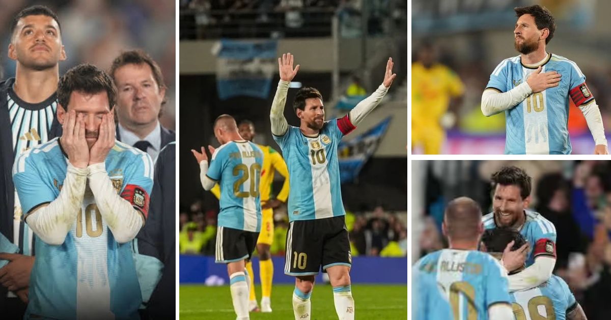 lionel messi farewell match he gols and two assists in 3-0 win over benin