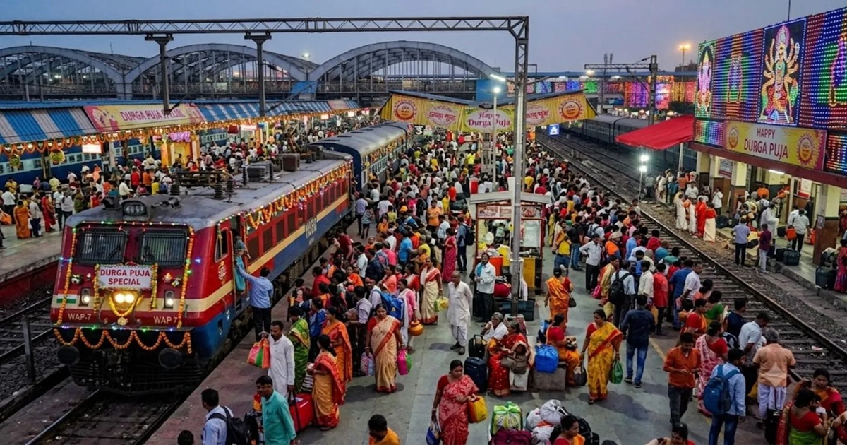 durga puja 2026 eastern railway took major decision howrah sealdah overnight train service