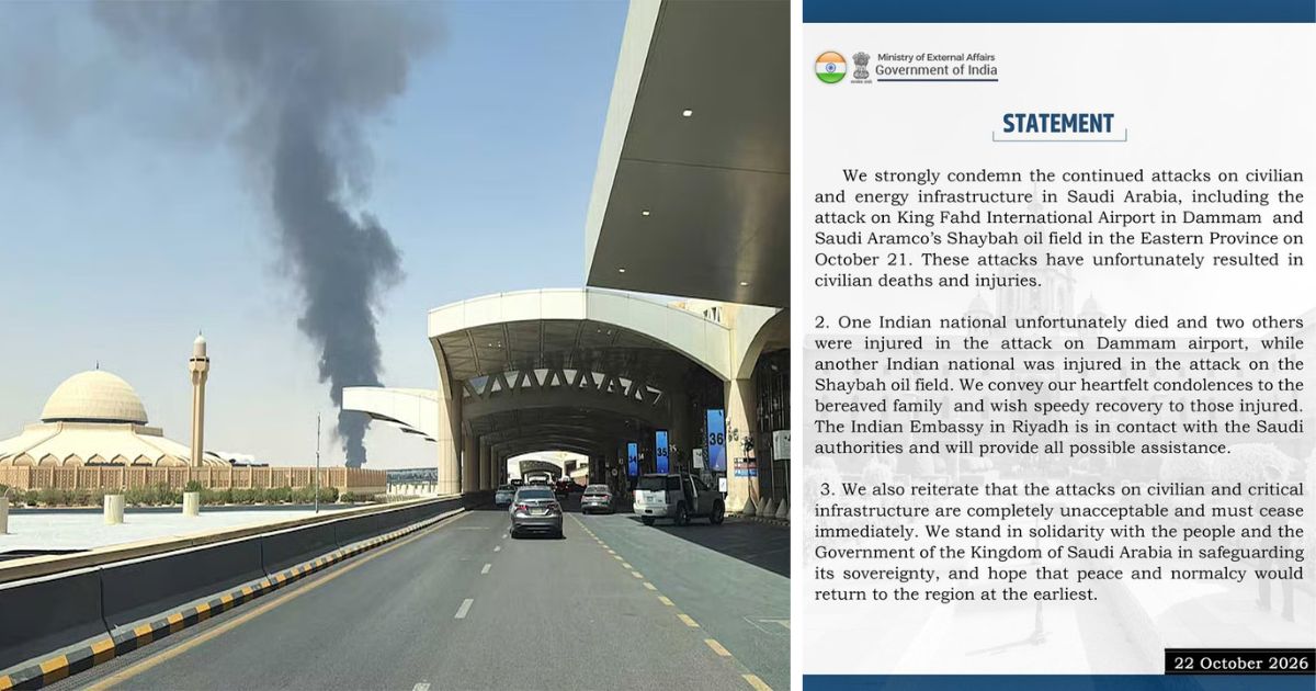 India condemns attacks on Saudi airport