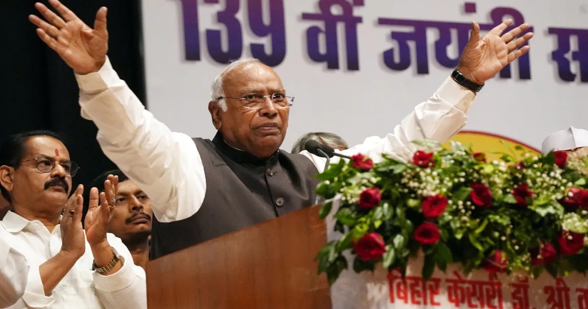 Kharge modi ka baap remark bjp protest congress